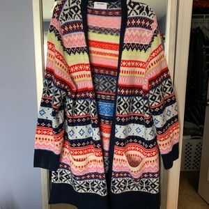 Alpine sweater duster